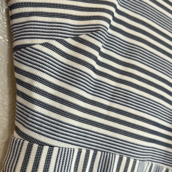 NWOT Banana Republic striped blue and white midi dress - Picture 3 of 6